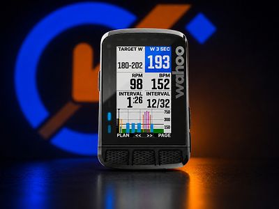 WAHOO ELEMNT ROAM 2.0 GPS. Wahoo brand cycling computer, an advanced model with precise GPS, map 
