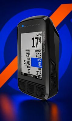 WAHOO ELEMNT BOLT 2.0 GPS. Wahoo brand cycling computer, a compact and aerodynamic model with 