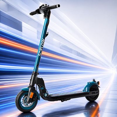 SOFLOW SO3 GEN 2 (BLUE). SoFlow SO3 Gen 2 electric scooter, ideal for practical and efficient 