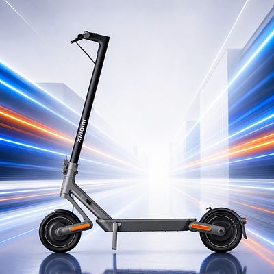 XIAOMI 4 E-SCOOTER (BLACK). Xiaomi 4 E-Scooter electric scooter, ideal for urban commuting with 
