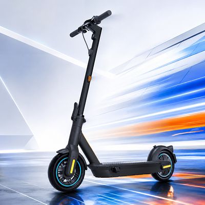 NINEBOT E-SCOOTER MAX G30D II BLACK. Ninebot MAX G30D II electric scooter, renowned for its 