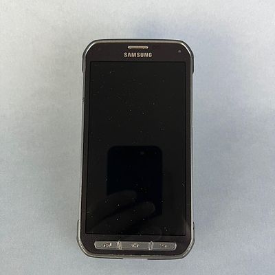 SAMSUNG GALAXY S5. Samsung Smartphone CPU 4x2.5GHz, 2GB RAM, 16 MP Camera. Note: Working