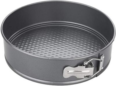 CHEF AID ROUND SPRINGFORM CAKE TIN 21 CM. 21 cm round springform cake tin with non-stick coating 