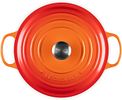 LE CREUSET ROUND ENAMELLED CAST IRON CASSEROLE DISH 6.8 L. Round enameled cast iron casserole Image - 1