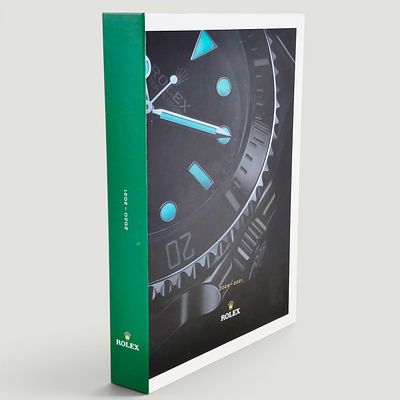 OFFICIAL ROLEX CATALOGUE (2020-2021). Official Rolex watches hardcover catalog from 2020-2021. 