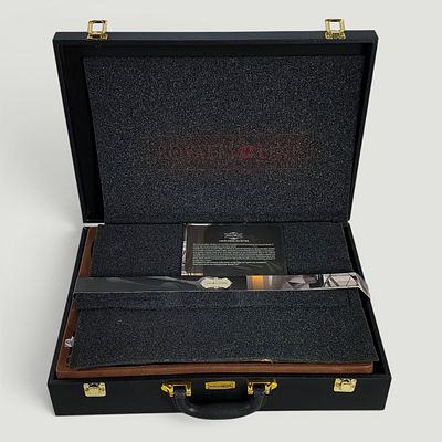LUXURY DINING COLLECTION: 72-PIECE 24K GOLD-PLATED CUTLERY SET. Royalty Line brand 72-piece 
