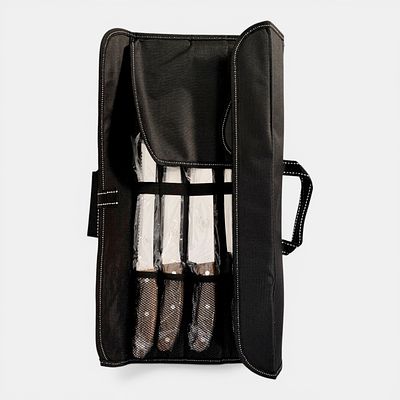ROYAL SWISS BRAND KNIFE SET. Set of 9 high-quality stainless steel pieces. Includes: Various 