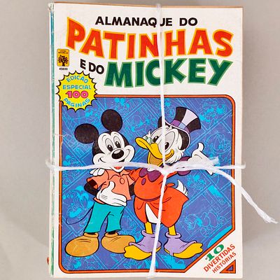 SCROOGE AND MICKEY MAGAZINES. Set of 15 Scrooge and Mickey magazines, between no. 1 and no. 15.