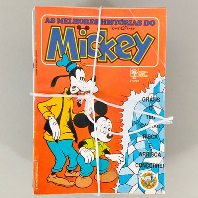 MICKEY MAGAZINES. Set of 85 Mickey magazines, between no. 26 and no. 150.