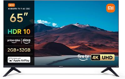 XIAOMI TV F 65" 4K UHD SMART TV FIRE TV. 65" TV with 4K UHD resolution, HDR10 technology and 