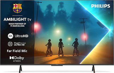 PHILIPS AMBILIGHT 65" 4K LED SMART TV. 65" LED TV with Ambilight technology and 4K Ultra HD 