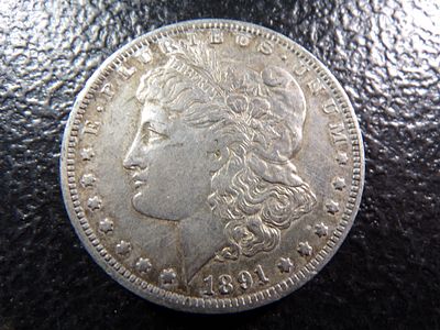 1891-O MORGAN SILVER DOLLAR. CLICK THE LINK FROM YOUR INVOICE TO PAY... INVOICES ARE EMAILED 