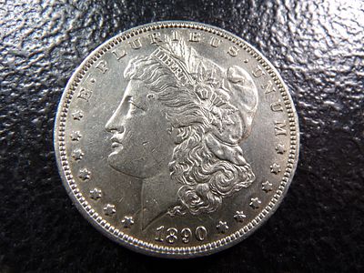 1890-S MORGAN SILVER DOLLAR. CLICK THE LINK FROM YOUR INVOICE TO PAY... INVOICES ARE EMAILED 