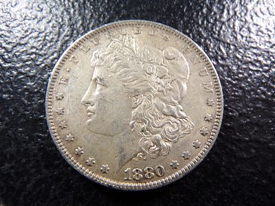 1880-O MORGAN SILVER DOLLAR. CLICK THE LINK FROM YOUR INVOICE TO PAY... INVOICES ARE EMAILED 