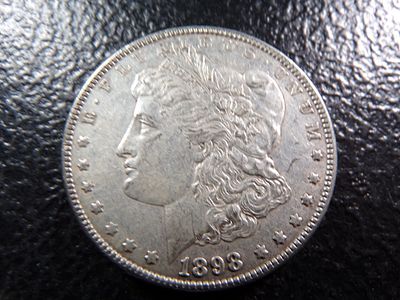 1898 MORGAN SILVER DOLLAR. CLICK THE LINK FROM YOUR INVOICE TO PAY... INVOICES ARE EMAILED 