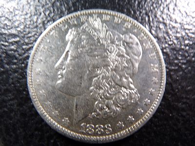1883-O MORGAN SILVER DOLLAR. CLICK THE LINK FROM YOUR INVOICE TO PAY... INVOICES ARE EMAILED 