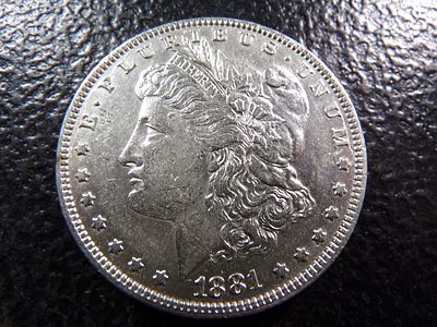 1881-O MORGAN SILVER DOLLAR. CLICK THE LINK FROM YOUR INVOICE TO PAY... INVOICES ARE EMAILED 