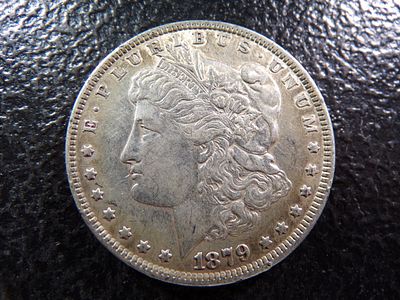 1879 MORGAN SILVER DOLLAR. CLICK THE LINK FROM YOUR INVOICE TO PAY... INVOICES ARE EMAILED 