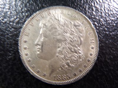 1885-O MORGAN SILVER DOLLAR. CLICK THE LINK FROM YOUR INVOICE TO PAY... INVOICES ARE EMAILED 