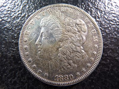 1880 MORGAN SILVER DOLLAR. CLICK THE LINK FROM YOUR INVOICE TO PAY... INVOICES ARE EMAILED 