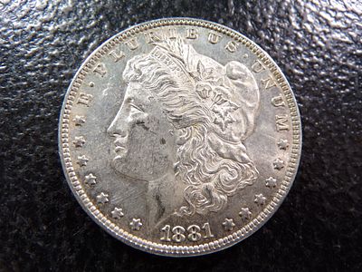 1881-O MORGAN SILVER DOLLAR. CLICK THE LINK FROM YOUR INVOICE TO PAY... INVOICES ARE EMAILED 