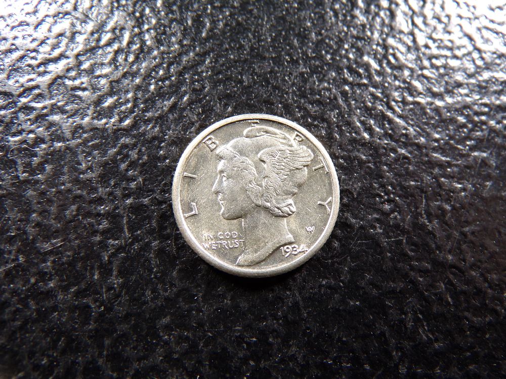 1934 MERCURY SILVER DIME. CLICK THE LINK FROM YOUR INVOICE TO PAY... INVOICES ARE EMAILED 
