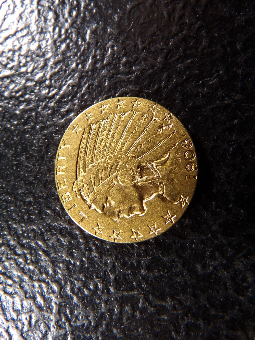 1908 GOLD $5 INDIAN HEAD HALF EAGLE *****GOLD $5*****. CLICK THE LINK FROM YOUR INVOICE TO 