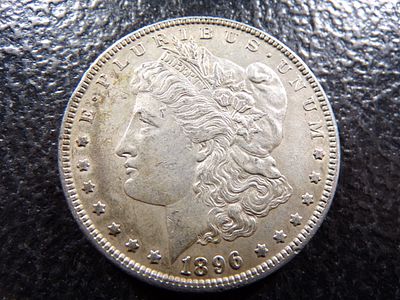 1896 MORGAN SILVER DOLLAR. CLICK THE LINK FROM YOUR INVOICE TO PAY... INVOICES ARE EMAILED