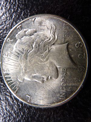 1923-S RARE HIGH GRADE PEACE SILVER DOLLAR. CLICK THE LINK FROM YOUR INVOICE TO PAY... INVOICES