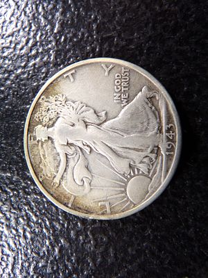 1943-S WALKING LIBERTY SILVER HALF DOLLAR. CLICK THE LINK FROM YOUR INVOICE TO PAY... INVOICES