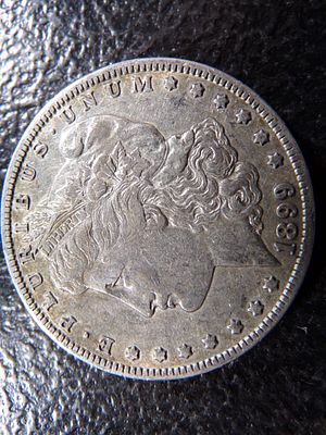 1899-O MORGAN SILVER DOLLAR. CLICK THE LINK FROM YOUR INVOICE TO PAY... INVOICES ARE EMAILED