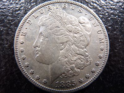 1885 MORGAN SILVER DOLLAR. CLICK THE LINK FROM YOUR INVOICE TO PAY... INVOICES ARE EMAILED