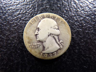 1937 WASHINGTON SILVER QUARTER. CLICK THE LINK FROM YOUR INVOICE TO PAY... INVOICES ARE EMAILED