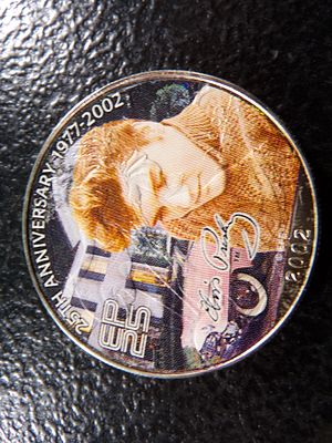 2002 ELVIS AMERICAN SILVER EAGLE DOLLAR *****1 OZ. SILVER*****. CLICK THE LINK FROM YOUR INVOICE 