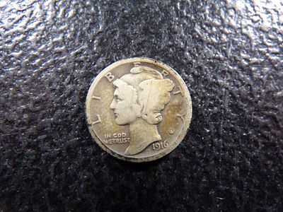 1916 MERCURY SILVER DIME. CLICK THE LINK FROM YOUR INVOICE TO PAY... INVOICES ARE EMAILED 