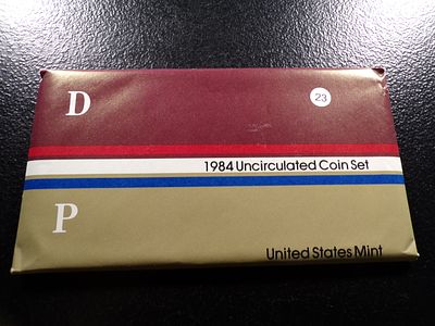 1984 UNITED STATES UNC. COIN SET P&D. CLICK THE LINK FROM YOUR INVOICE TO PAY... INVOICES ARE 