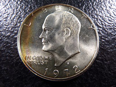 1972-S EISENHOWER SILVER DOLLAR. CLICK THE LINK FROM YOUR INVOICE TO PAY... INVOICES ARE EMAILED 