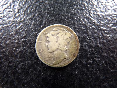 1919 MERCURY SILVER DIME. CLICK THE LINK FROM YOUR INVOICE TO PAY... INVOICES ARE EMAILED 