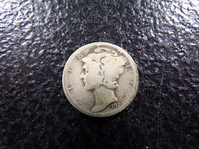 1920-D MERCURY SILVER DIME. CLICK THE LINK FROM YOUR INVOICE TO PAY... INVOICES ARE EMAILED 