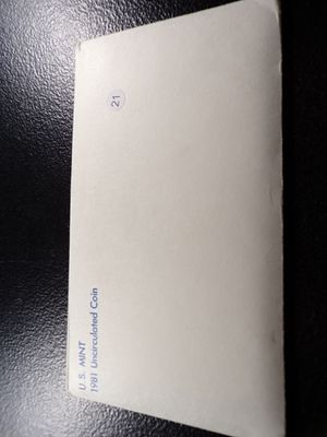 1981 UNITED STATES UNC. COIN SET P&D. CLICK THE LINK FROM YOUR INVOICE TO PAY... INVOICES ARE 