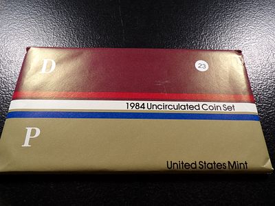1984 UNITED STATES UNC. COIN SET P&D. CLICK THE LINK FROM YOUR INVOICE TO PAY... INVOICES ARE 