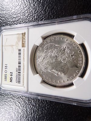 1885-O NGC MS62 MORGAN SILVER DOLLAR *****MS62*****. CLICK THE LINK FROM YOUR INVOICE TO PAY... 