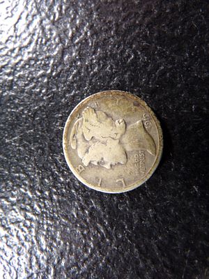 1919 MERCURY SILVER DIME. CLICK THE LINK FROM YOUR INVOICE TO PAY... INVOICES ARE EMAILED 