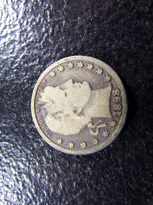 1898 LIBERTY HEAD BARBER SILVER QUARTER. CLICK THE LINK FROM YOUR INVOICE TO PAY... INVOICES ARE 