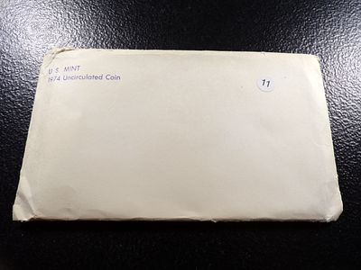 1974 UNITED STATES MINT P&D UNCIRCULATED COIN SET. CLICK THE LINK FROM YOUR INVOICE TO PAY... 