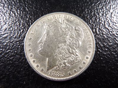 1885 MORGAN SILVER DOLLAR. CLICK THE LINK FROM YOUR INVOICE TO PAY... INVOICES ARE EMAILED 