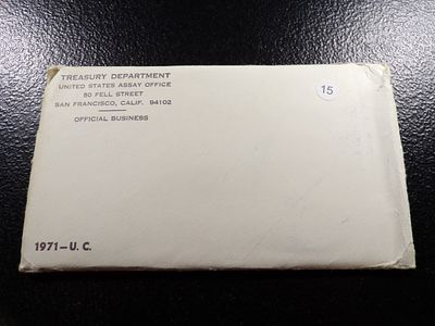 1971 UNITED STATES MINT P&D UNCIRCULATED COIN SET. CLICK THE LINK FROM YOUR INVOICE TO PAY... 