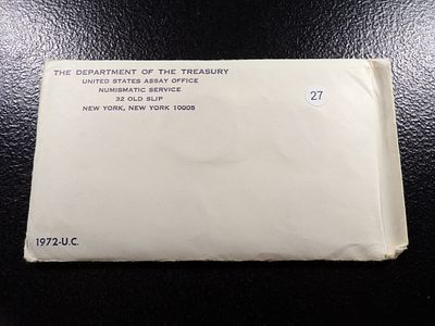 1972 UNITED STATES MINT P&D UNCIRCULATED COIN SET. CLICK THE LINK FROM YOUR INVOICE TO PAY... 
