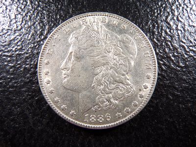 1886 MORGAN SILVER DOLLAR. CLICK THE LINK FROM YOUR INVOICE TO PAY... INVOICES ARE EMAILED 