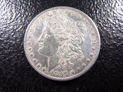 1897 MORGAN SILVER DOLLAR. CLICK THE LINK FROM YOUR INVOICE TO PAY... INVOICES ARE EMAILED 